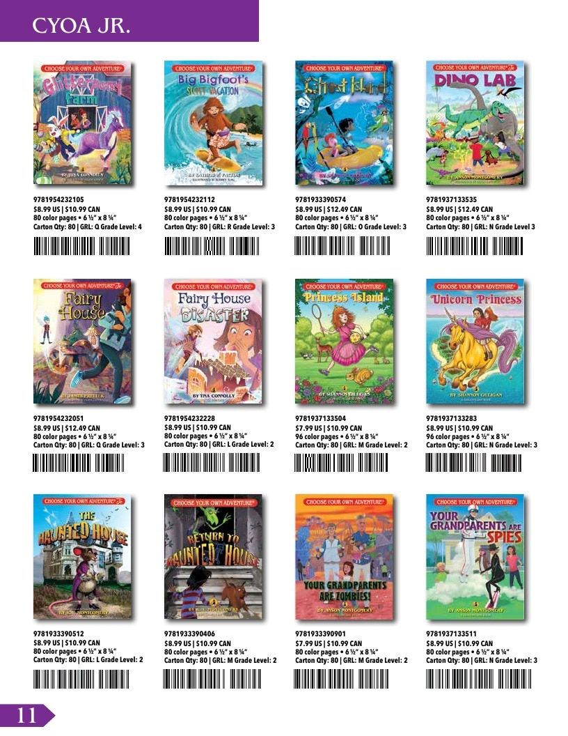 Choose Your Own Adventure Interactive Books Catalog Weekly Ad January 1 - December 31, 2026
