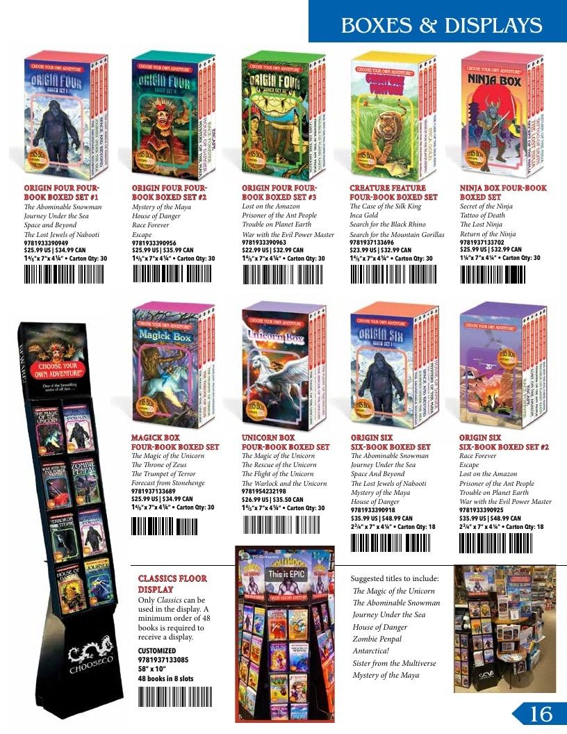 Choose Your Own Adventure Interactive Books Catalog Weekly Ad January 1 - December 31, 2026