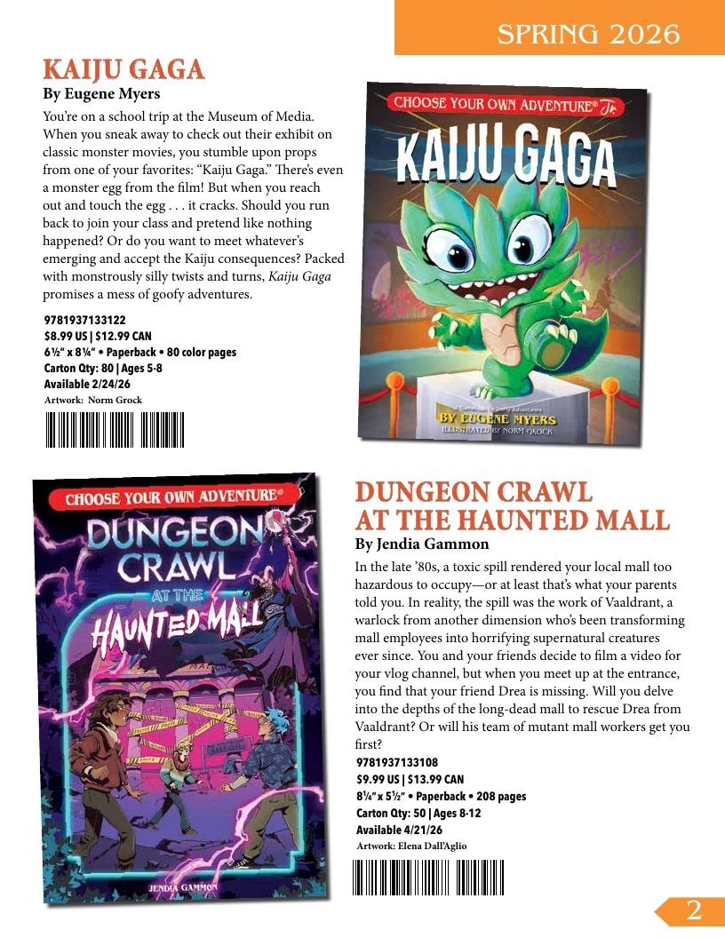 Choose Your Own Adventure Interactive Books Catalog Weekly Ad January 1 - December 31, 2026