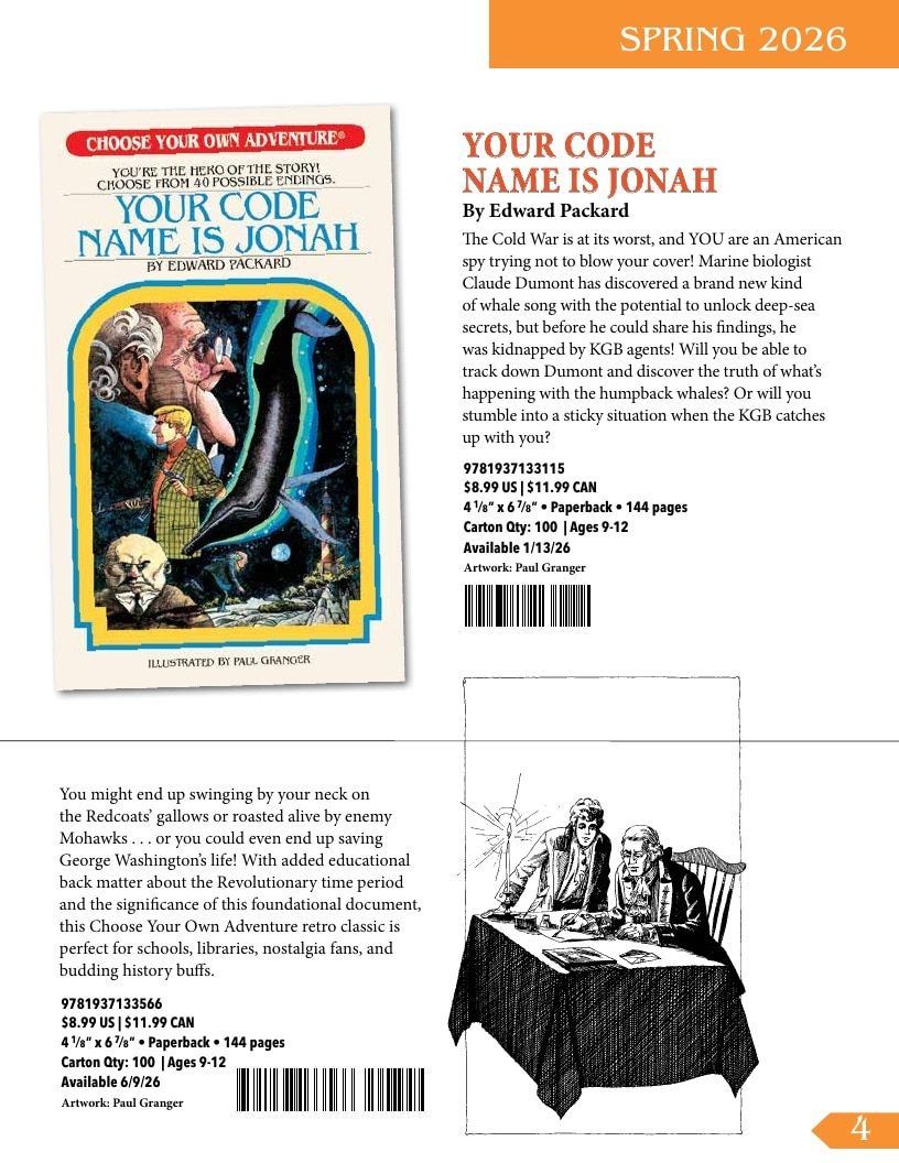 Choose Your Own Adventure Interactive Books Catalog Weekly Ad January 1 - December 31, 2026