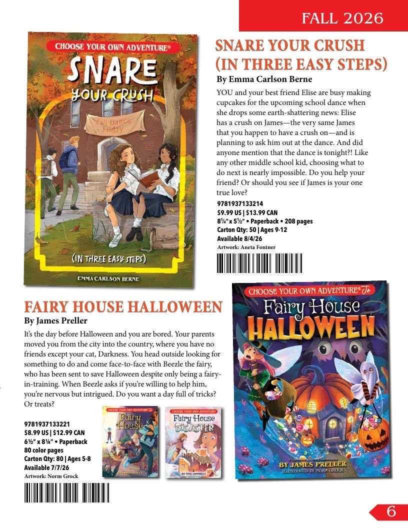 Choose Your Own Adventure Interactive Books Catalog Weekly Ad January 1 - December 31, 2026