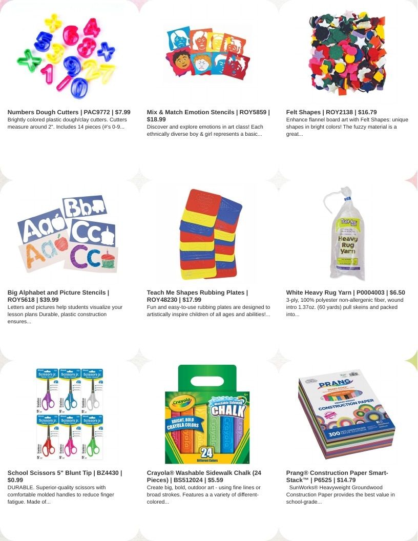 CM School Supply School Consumables Catalog Weekly Ad January 1 - December 31, 2026
