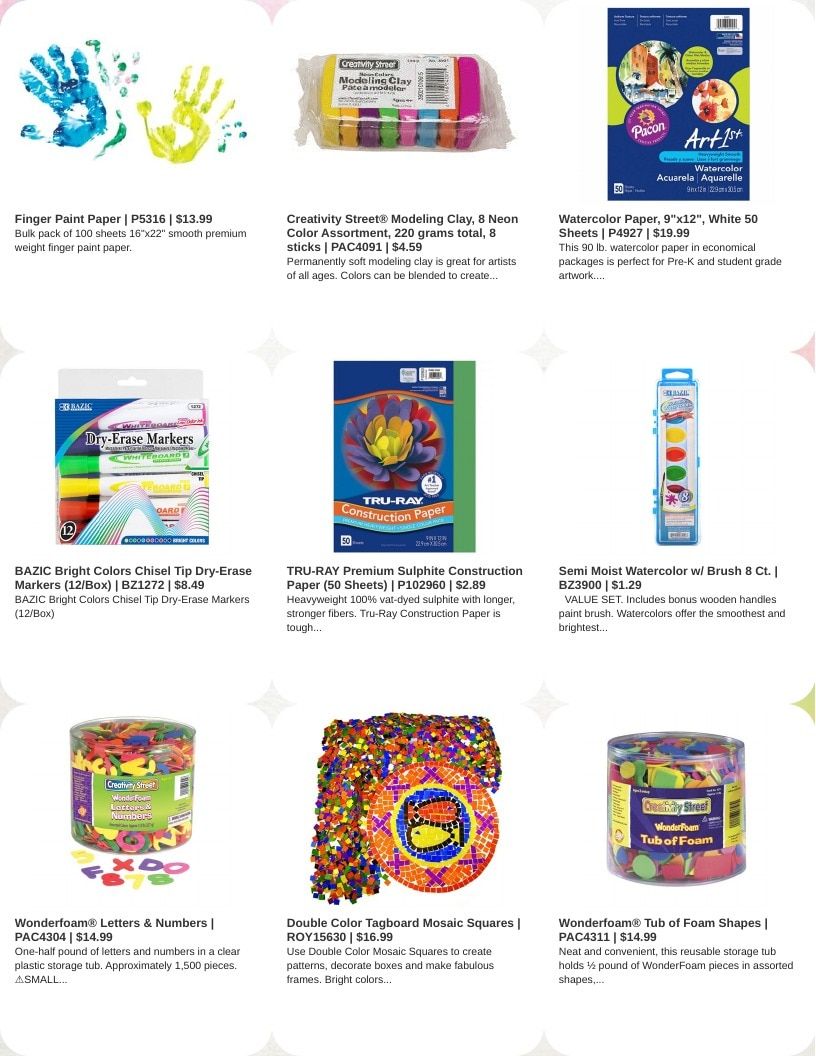 CM School Supply School Consumables Catalog Weekly Ad January 1 - December 31, 2026