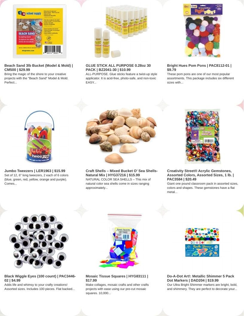 CM School Supply School Consumables Catalog Weekly Ad January 1 - December 31, 2026