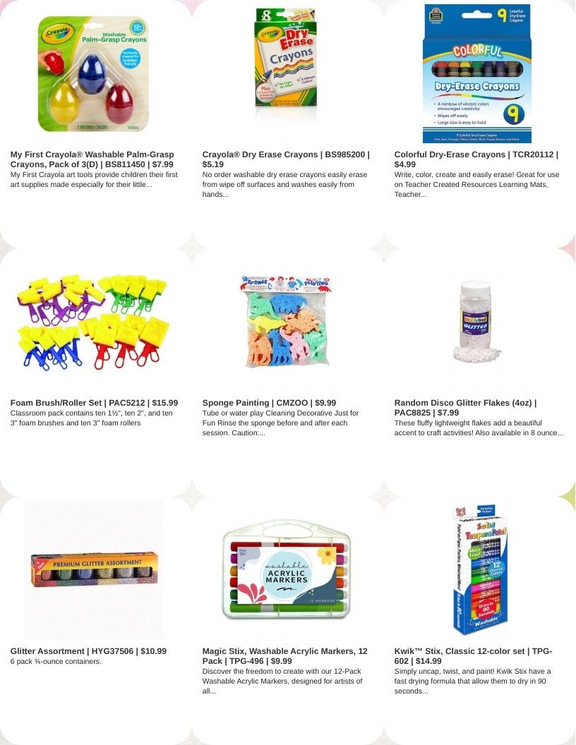 CM School Supply School Consumables Catalog Weekly Ad January 1 - December 31, 2026