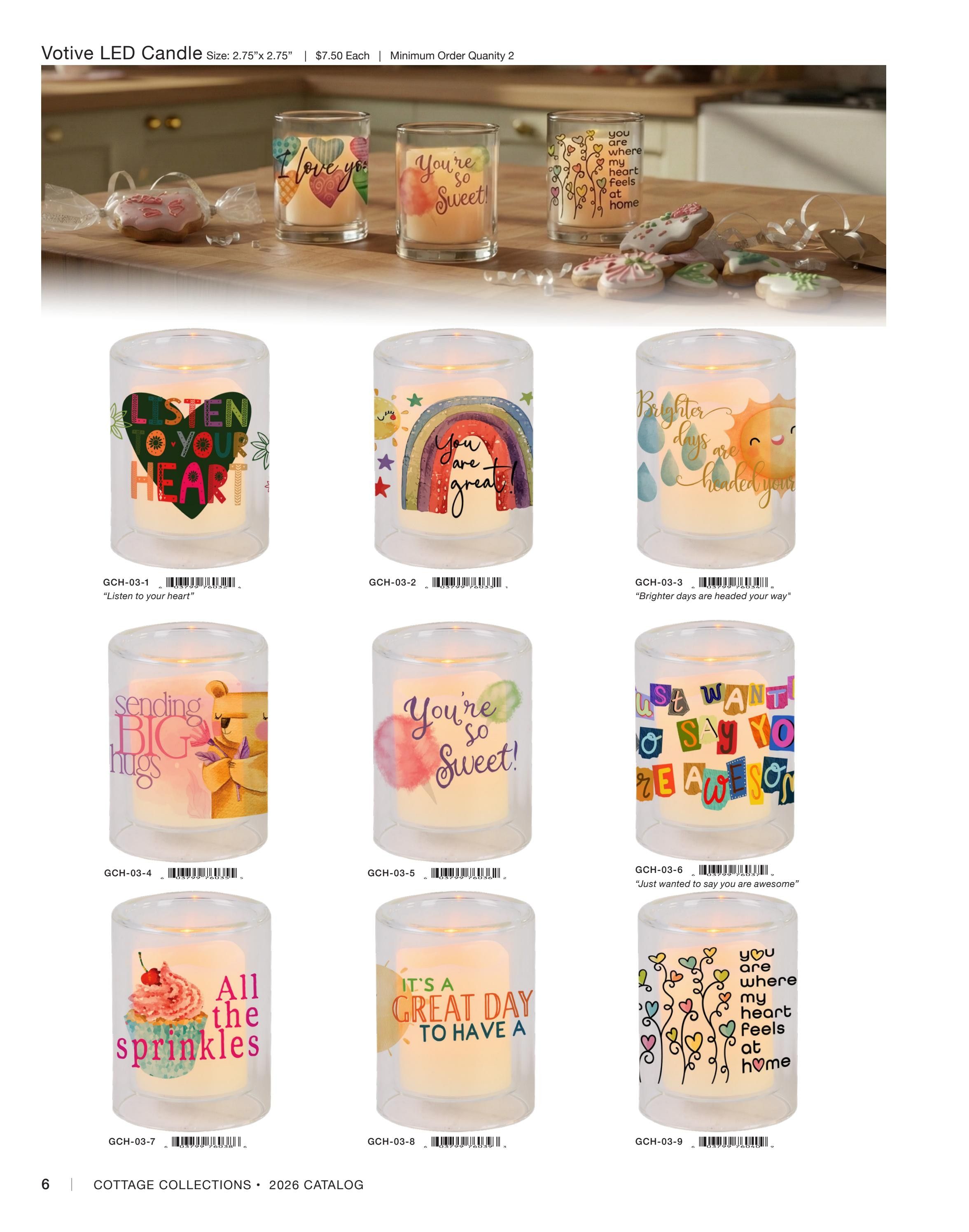 Cottage Collections Annual Gift Catalog Weekly Ad January 1 - December 31, 2026