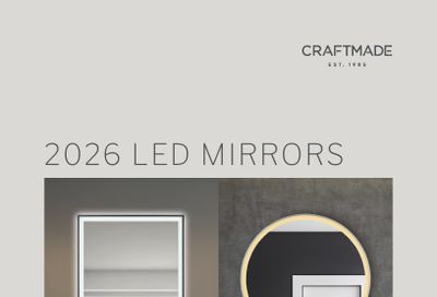 Craftmade LED Mirrors Catalog Weekly Ad January 1 - December 31, 2026