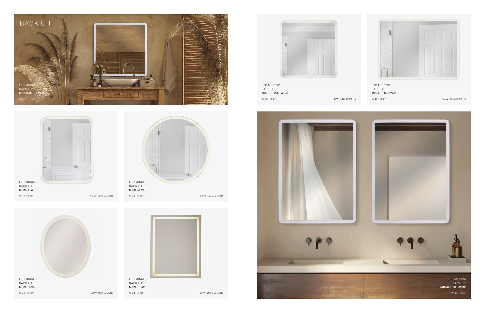 Craftmade LED Mirrors Catalog Weekly Ad January 1 - December 31, 2026