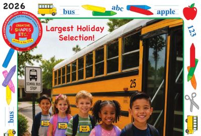 Creative Shapes Etc. Classroom Decorations Catalog Weekly Ad January 1 - December 31, 2026