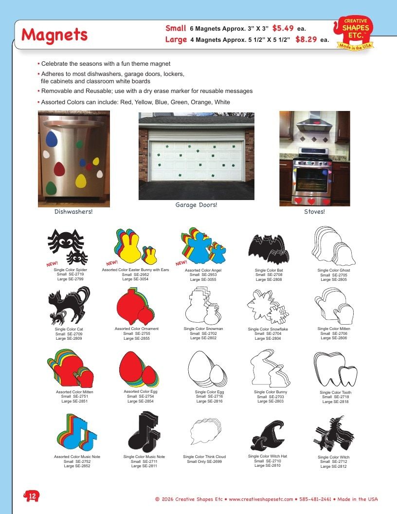 Creative Shapes Etc. Classroom Decorations Catalog Weekly Ad January 1 - December 31, 2026