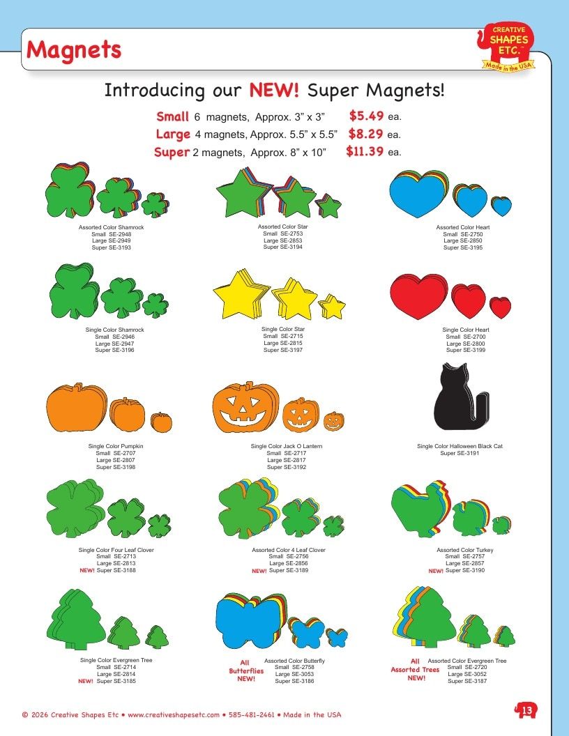 Creative Shapes Etc. Classroom Decorations Catalog Weekly Ad January 1 - December 31, 2026