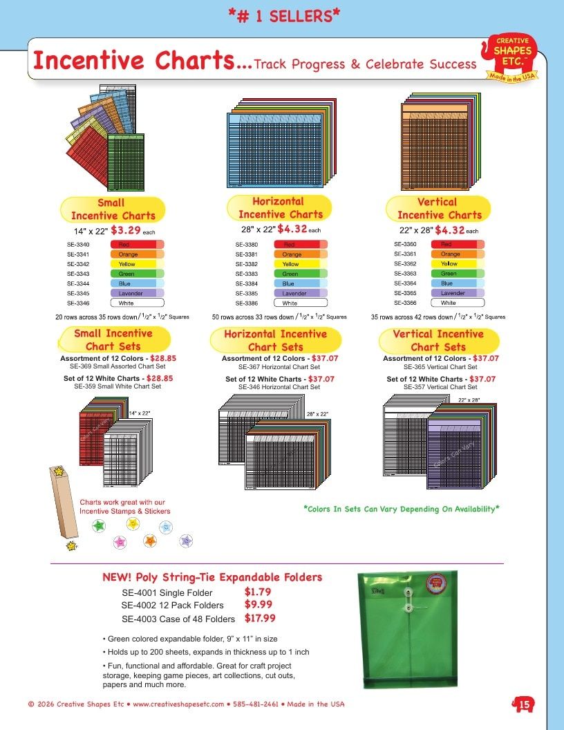 Creative Shapes Etc. Classroom Decorations Catalog Weekly Ad January 1 - December 31, 2026