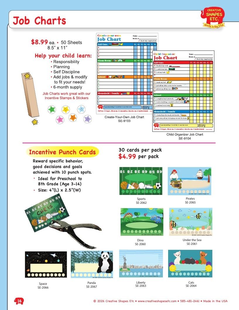 Creative Shapes Etc. Classroom Decorations Catalog Weekly Ad January 1 - December 31, 2026
