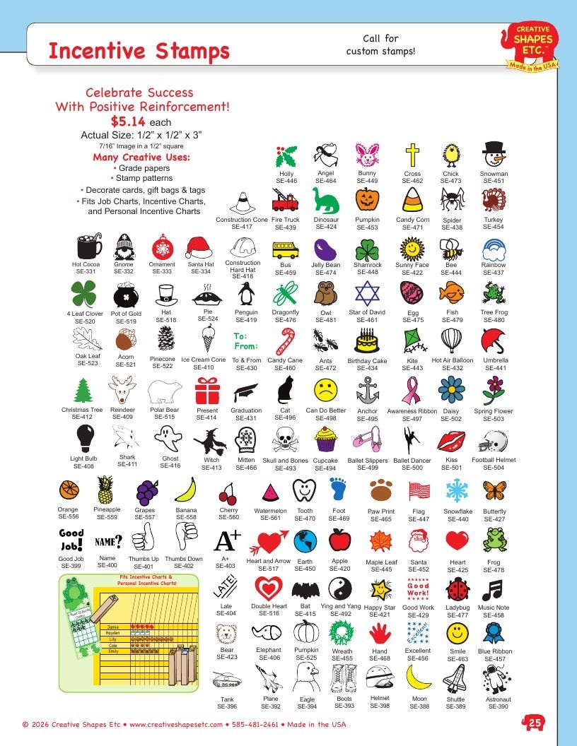 Creative Shapes Etc. Classroom Decorations Catalog Weekly Ad January 1 - December 31, 2026