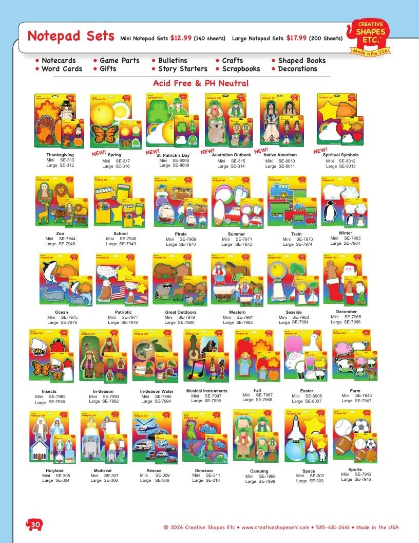Creative Shapes Etc. Classroom Decorations Catalog Weekly Ad January 1 - December 31, 2026