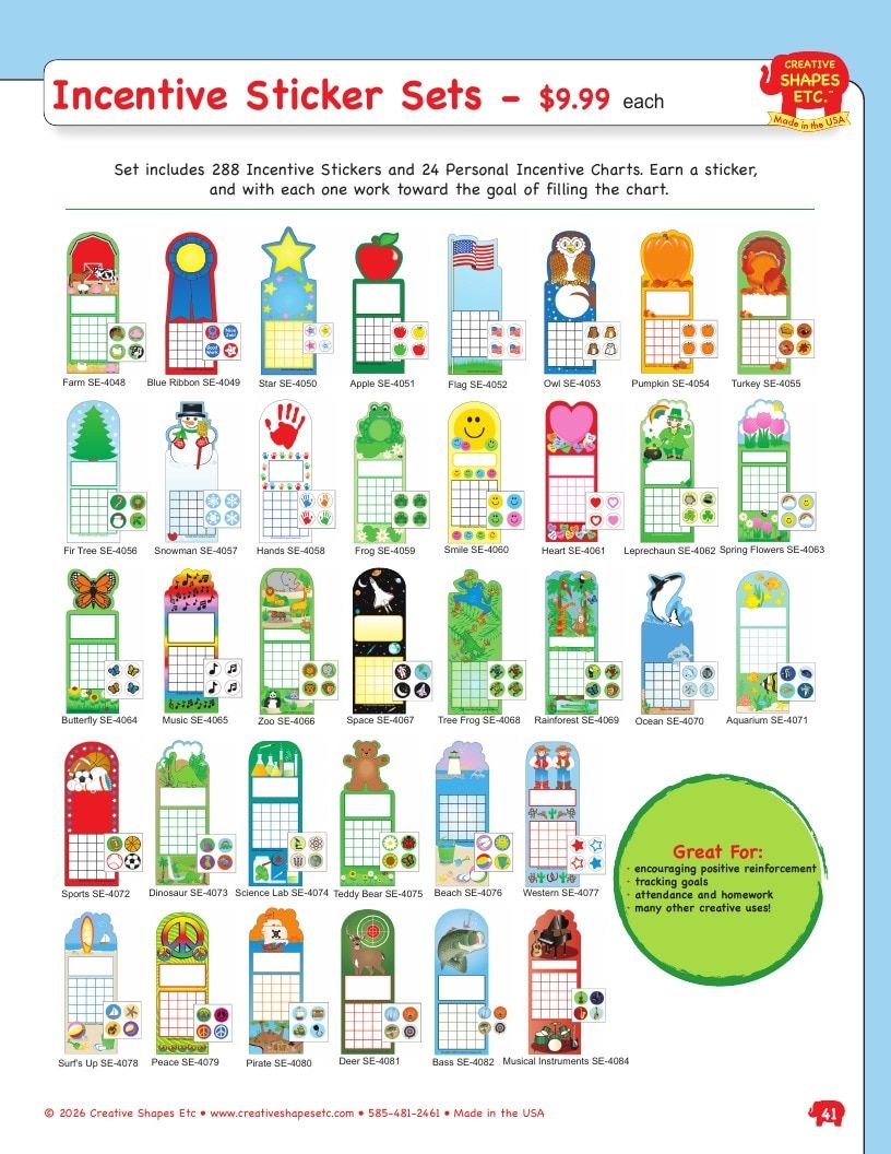 Creative Shapes Etc. Classroom Decorations Catalog Weekly Ad January 1 - December 31, 2026