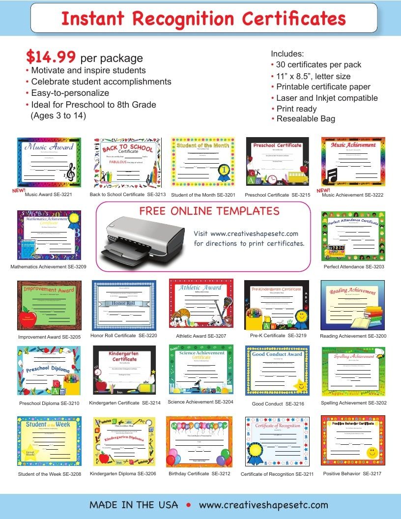 Creative Shapes Etc. Classroom Decorations Catalog Weekly Ad January 1 - December 31, 2026