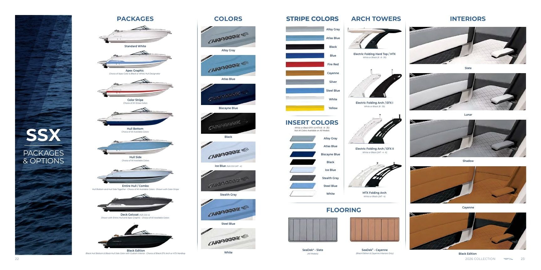 Chaparral Boats Boats Catalog Weekly Ad January 1 - December 31, 2026