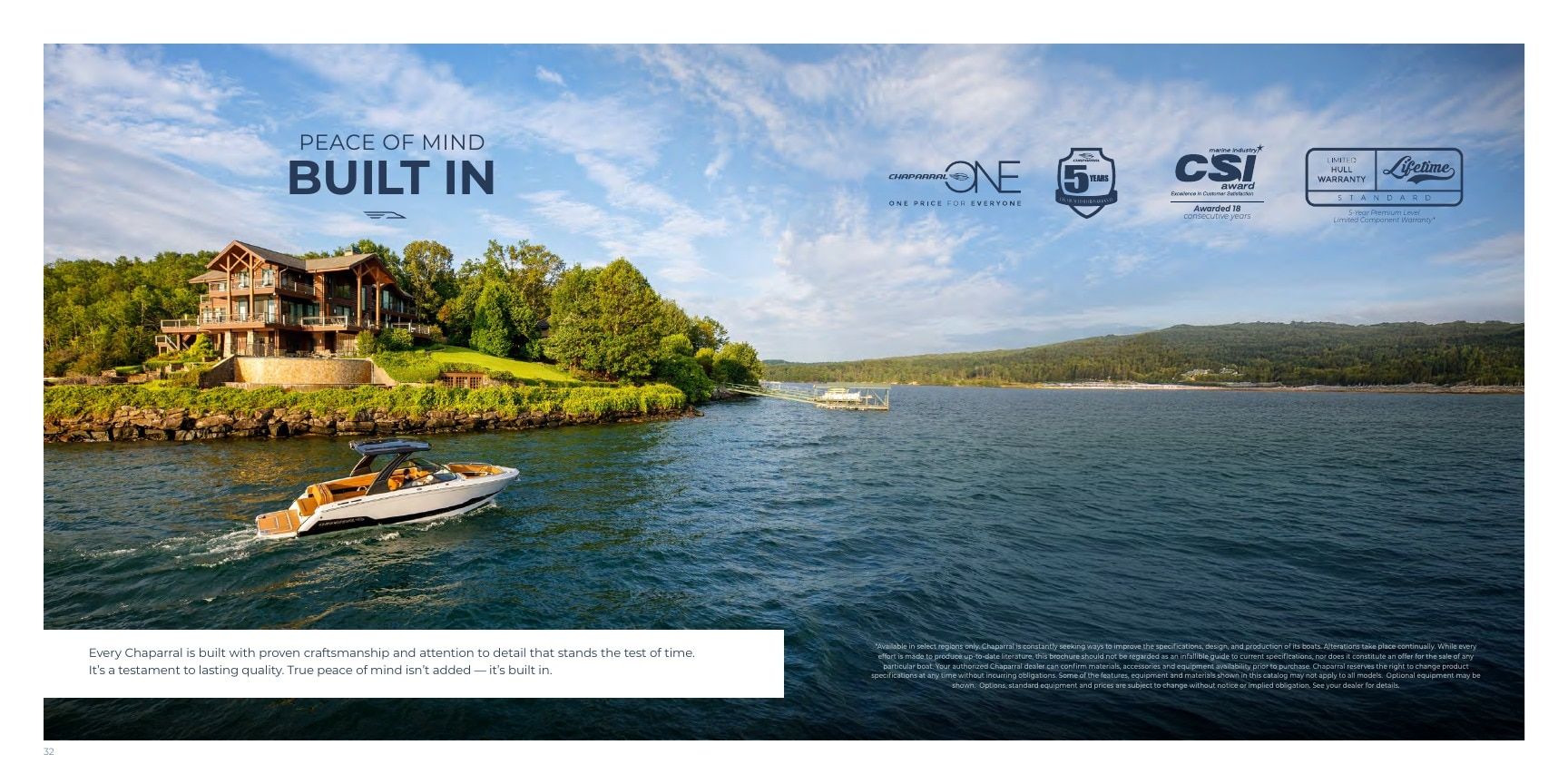 Chaparral Boats Boats Catalog Weekly Ad January 1 - December 31, 2026