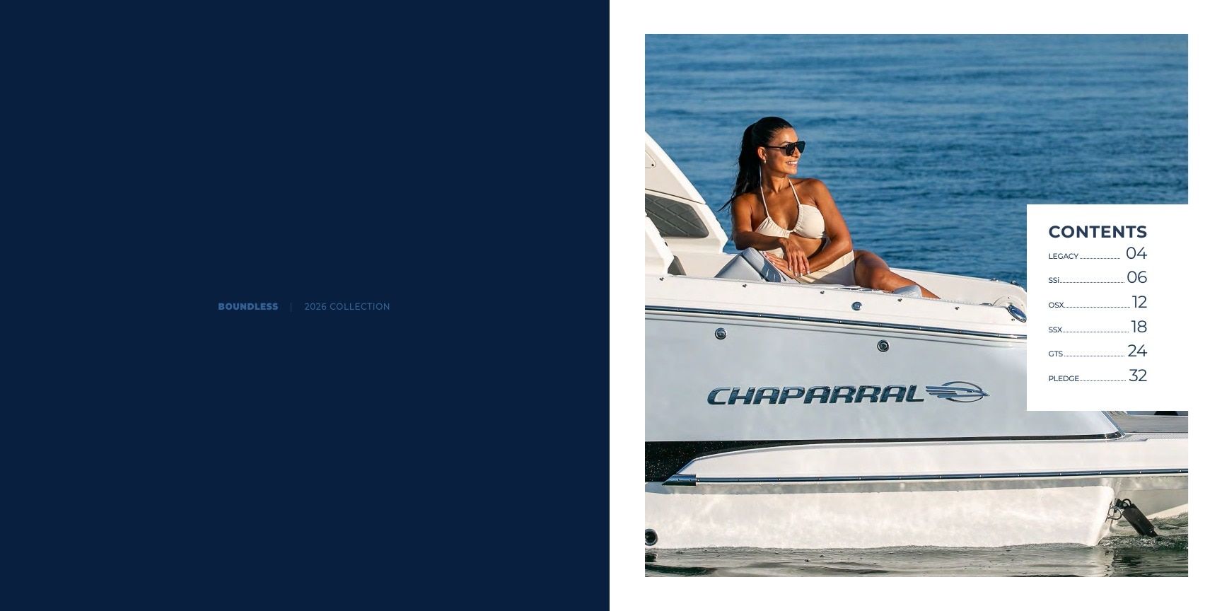 Chaparral Boats Boats Catalog Weekly Ad January 1 - December 31, 2026