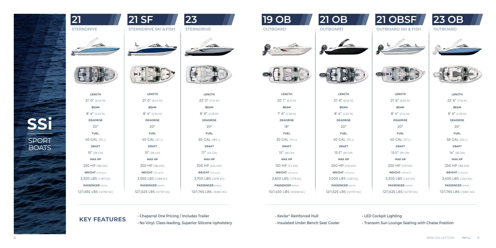 Chaparral Boats Boats Catalog Weekly Ad January 1 - December 31, 2026