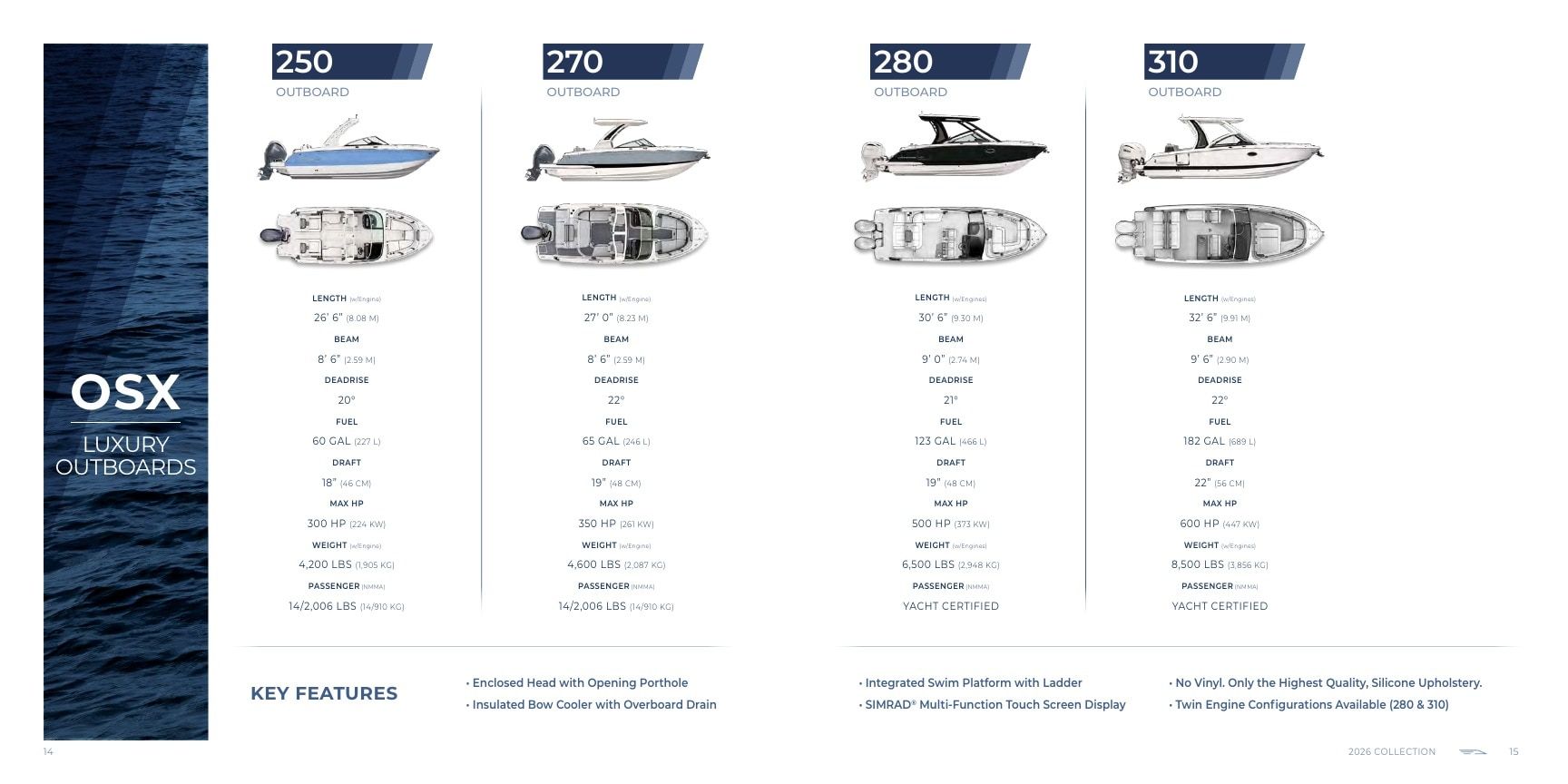 Chaparral Boats Boats Catalog Weekly Ad January 1 - December 31, 2026