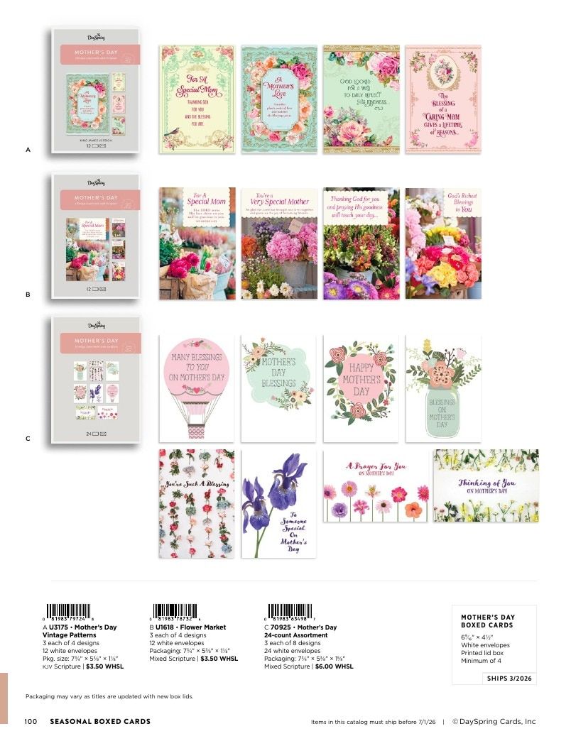 DaySpring Everyday Gifts and Greetings Catalog Weekly Ad January 1 - December 31, 2026