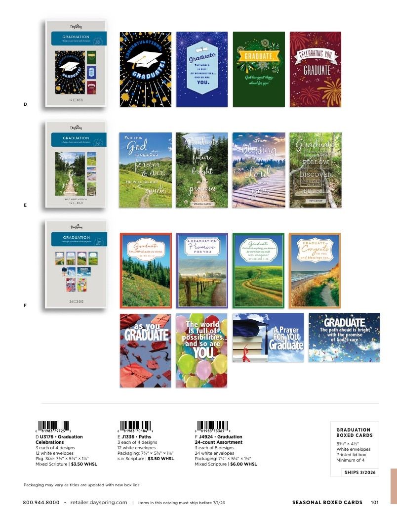 DaySpring Everyday Gifts and Greetings Catalog Weekly Ad January 1 - December 31, 2026
