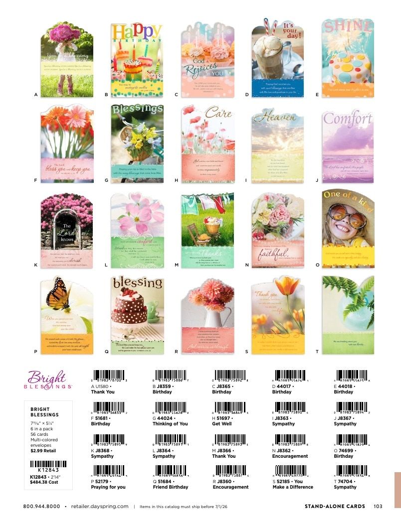 DaySpring Everyday Gifts and Greetings Catalog Weekly Ad January 1 - December 31, 2026