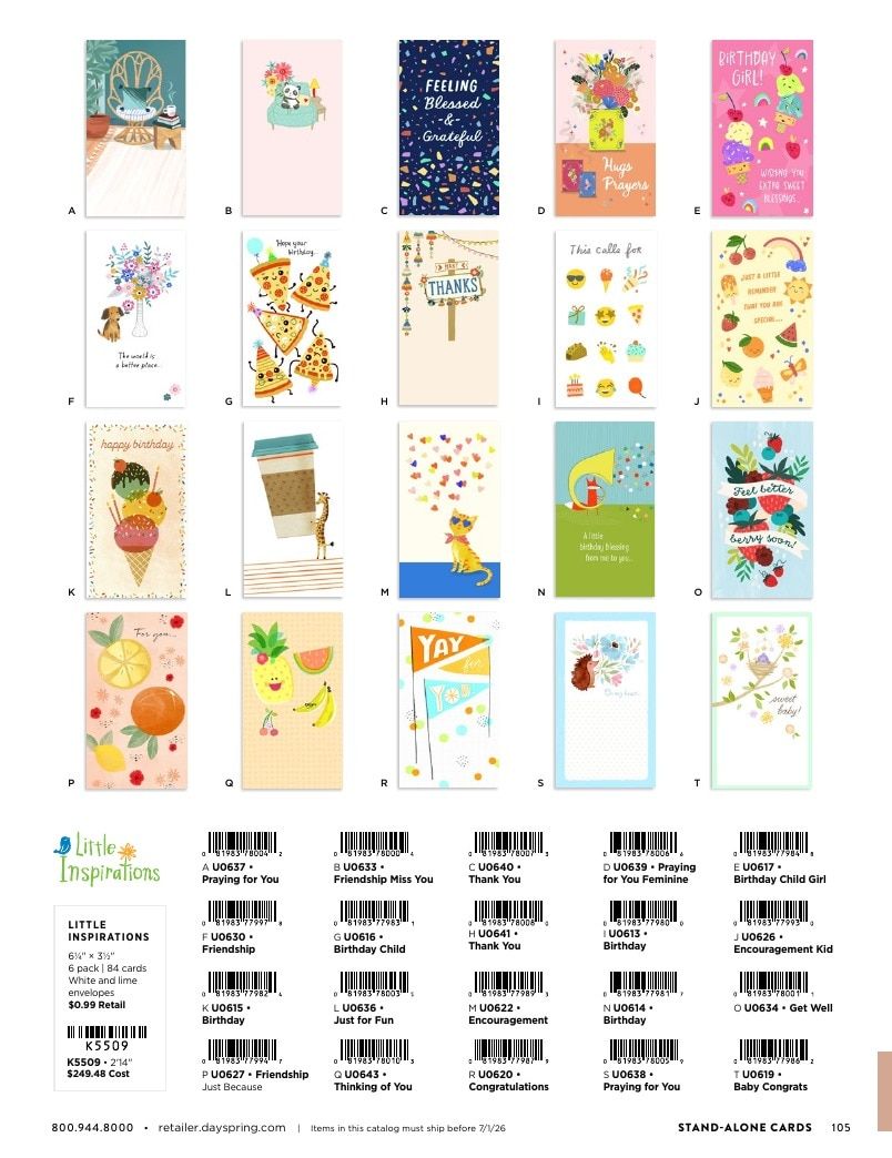 DaySpring Everyday Gifts and Greetings Catalog Weekly Ad January 1 - December 31, 2026