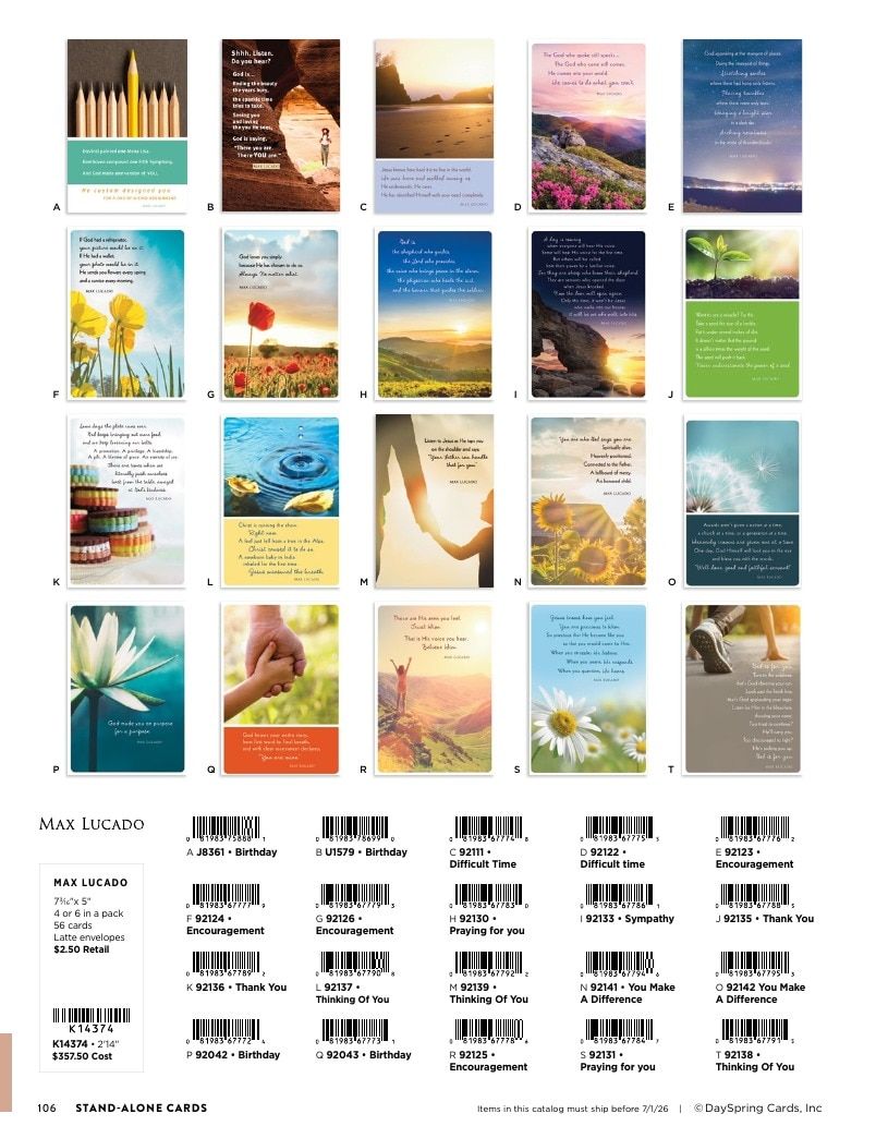 DaySpring Everyday Gifts and Greetings Catalog Weekly Ad January 1 - December 31, 2026