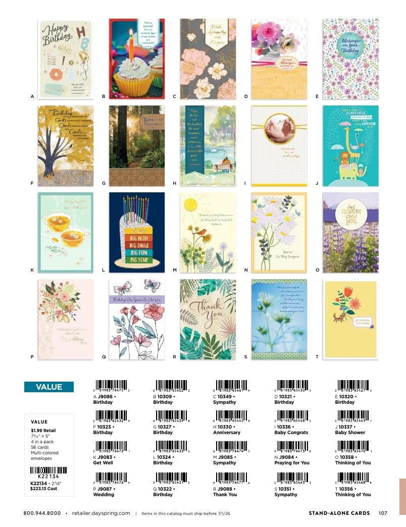 DaySpring Everyday Gifts and Greetings Catalog Weekly Ad January 1 - December 31, 2026
