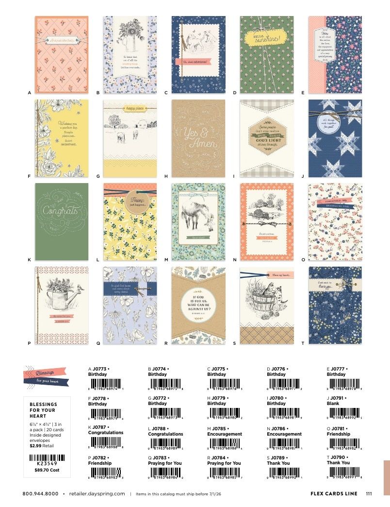 DaySpring Everyday Gifts and Greetings Catalog Weekly Ad January 1 - December 31, 2026
