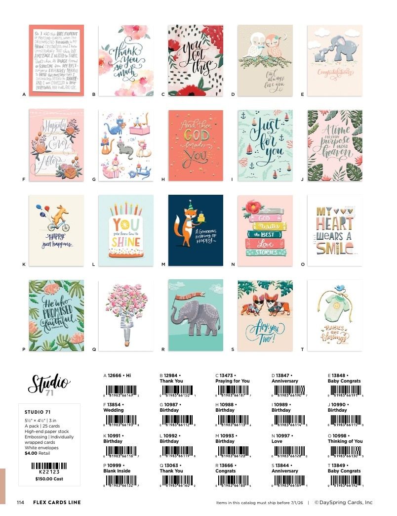 DaySpring Everyday Gifts and Greetings Catalog Weekly Ad January 1 - December 31, 2026