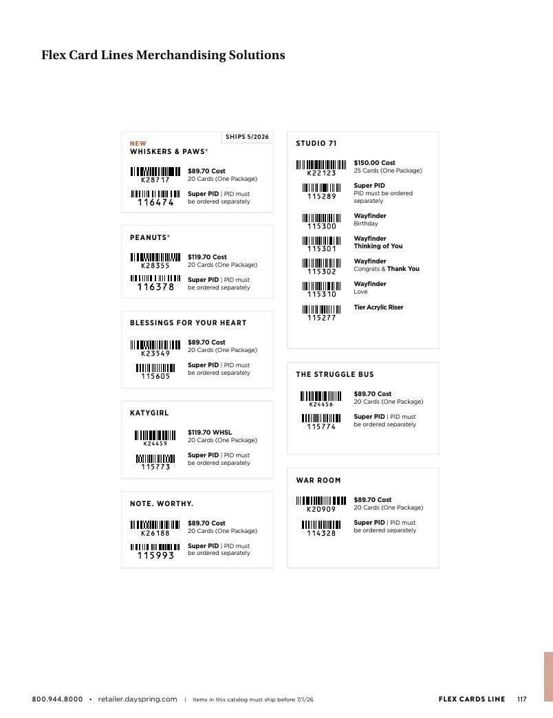 DaySpring Everyday Gifts and Greetings Catalog Weekly Ad January 1 - December 31, 2026