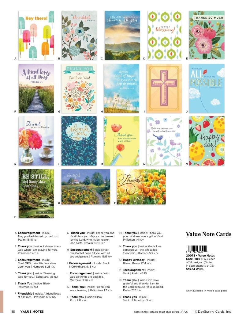 DaySpring Everyday Gifts and Greetings Catalog Weekly Ad January 1 - December 31, 2026