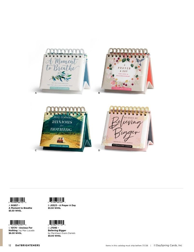 DaySpring Everyday Gifts and Greetings Catalog Weekly Ad January 1 - December 31, 2026