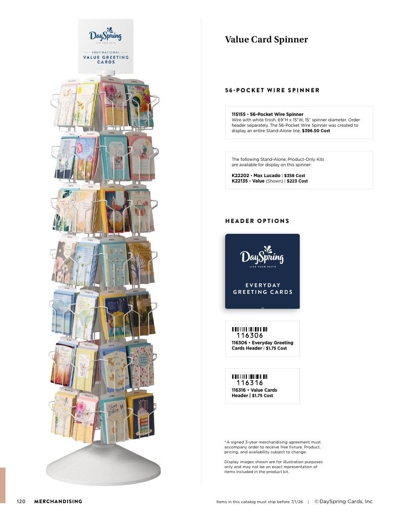 DaySpring Everyday Gifts and Greetings Catalog Weekly Ad January 1 - December 31, 2026