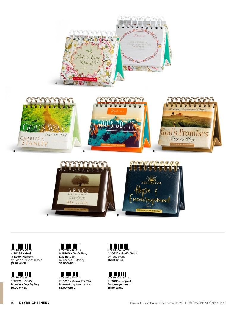 DaySpring Everyday Gifts and Greetings Catalog Weekly Ad January 1 - December 31, 2026