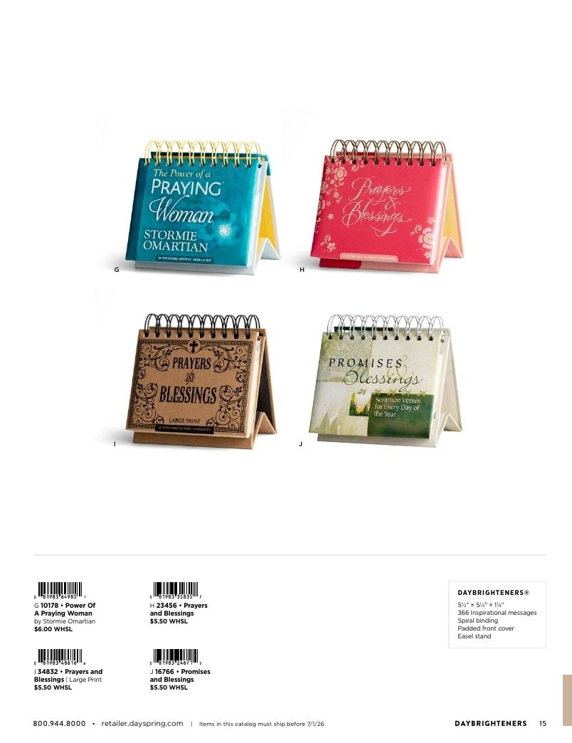 DaySpring Everyday Gifts and Greetings Catalog Weekly Ad January 1 - December 31, 2026
