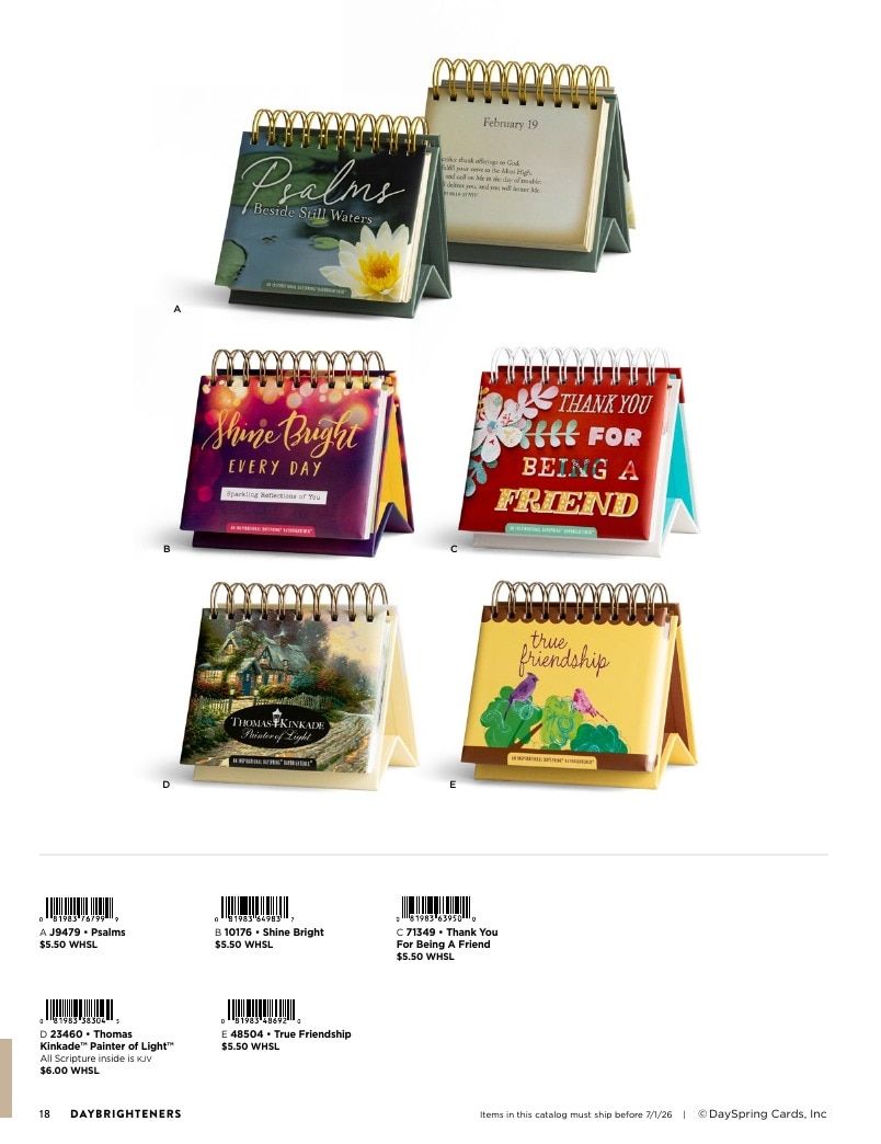 DaySpring Everyday Gifts and Greetings Catalog Weekly Ad January 1 - December 31, 2026