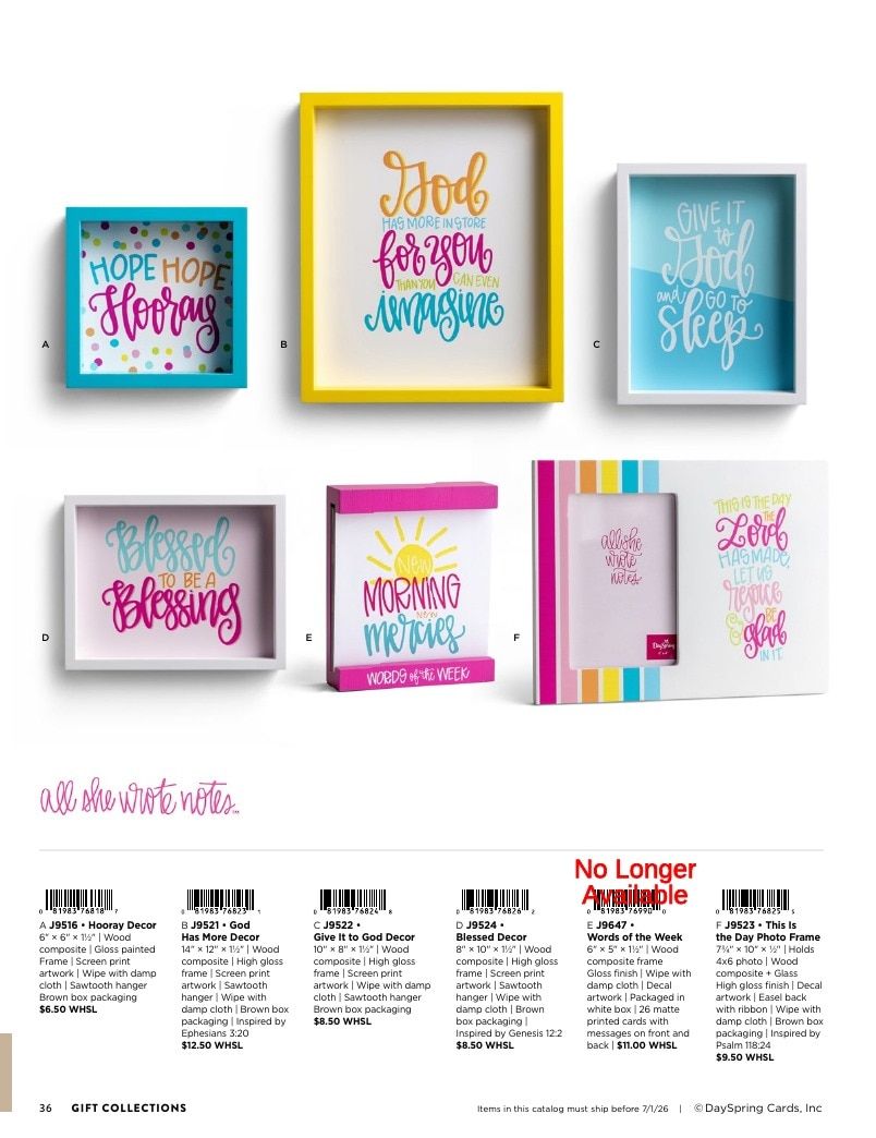 DaySpring Everyday Gifts and Greetings Catalog Weekly Ad January 1 - December 31, 2026