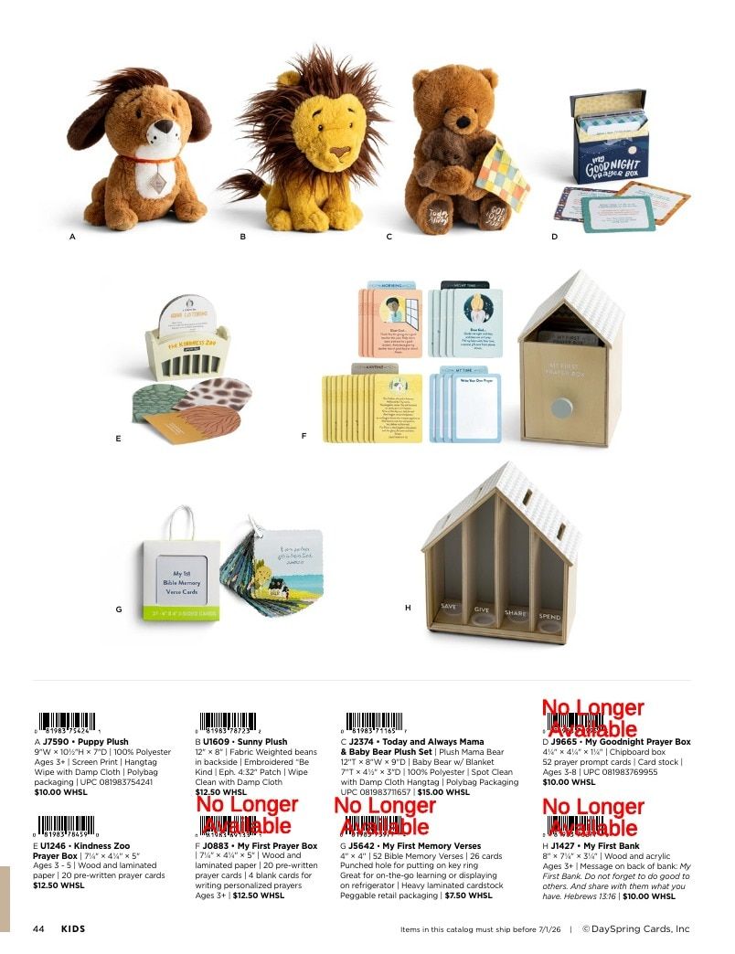 DaySpring Everyday Gifts and Greetings Catalog Weekly Ad January 1 - December 31, 2026