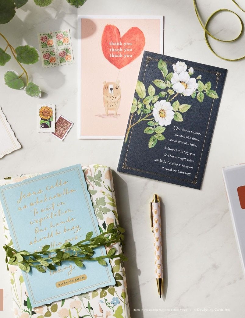 DaySpring Everyday Gifts and Greetings Catalog Weekly Ad January 1 - December 31, 2026
