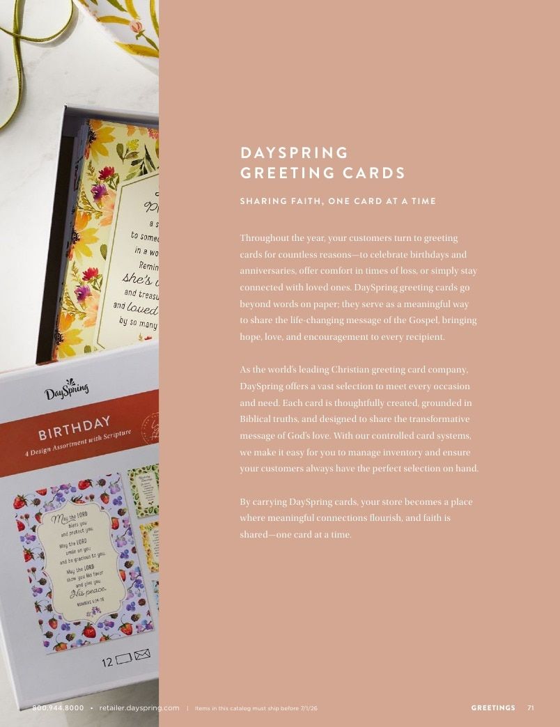 DaySpring Everyday Gifts and Greetings Catalog Weekly Ad January 1 - December 31, 2026