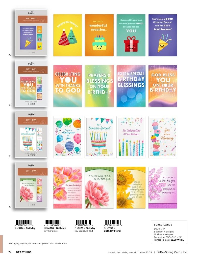 DaySpring Everyday Gifts and Greetings Catalog Weekly Ad January 1 - December 31, 2026