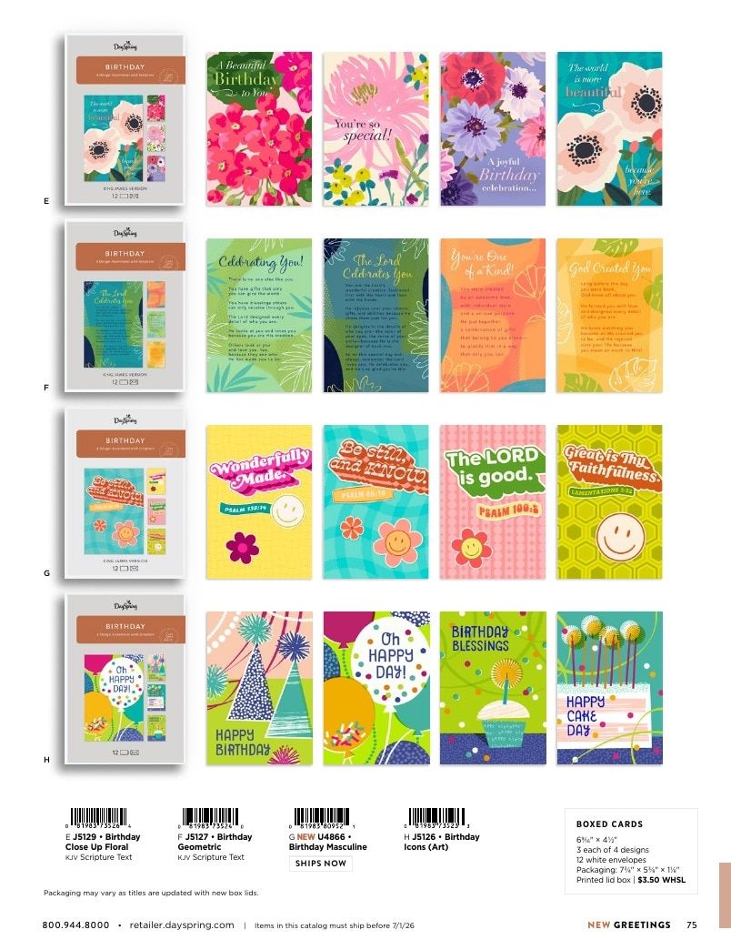 DaySpring Everyday Gifts and Greetings Catalog Weekly Ad January 1 - December 31, 2026