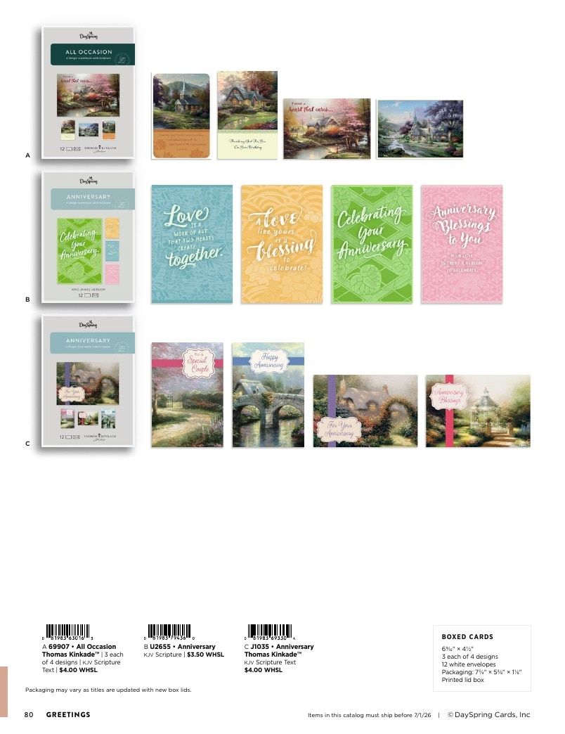 DaySpring Everyday Gifts and Greetings Catalog Weekly Ad January 1 - December 31, 2026