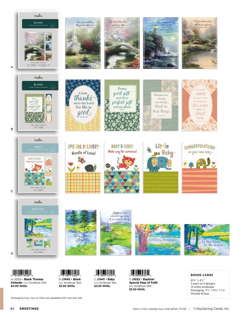 DaySpring Everyday Gifts and Greetings Catalog Weekly Ad January 1 - December 31, 2026