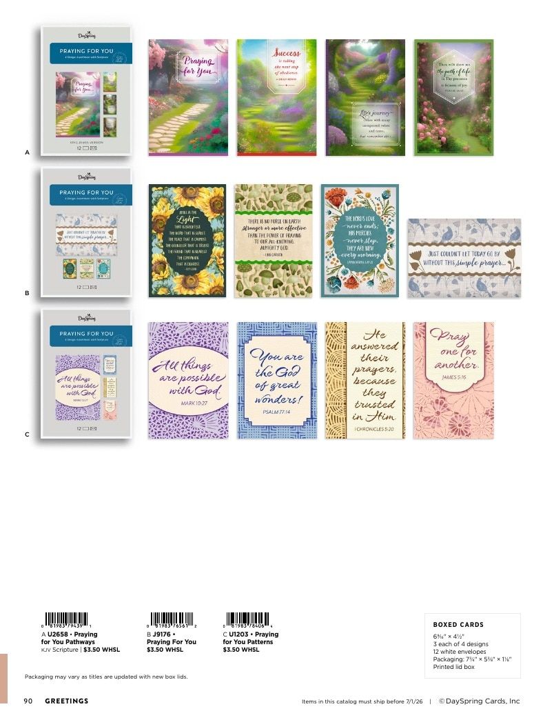 DaySpring Everyday Gifts and Greetings Catalog Weekly Ad January 1 - December 31, 2026